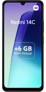 Teléfono móvil libre Xiaomi REDMI 14C 6+128 GB